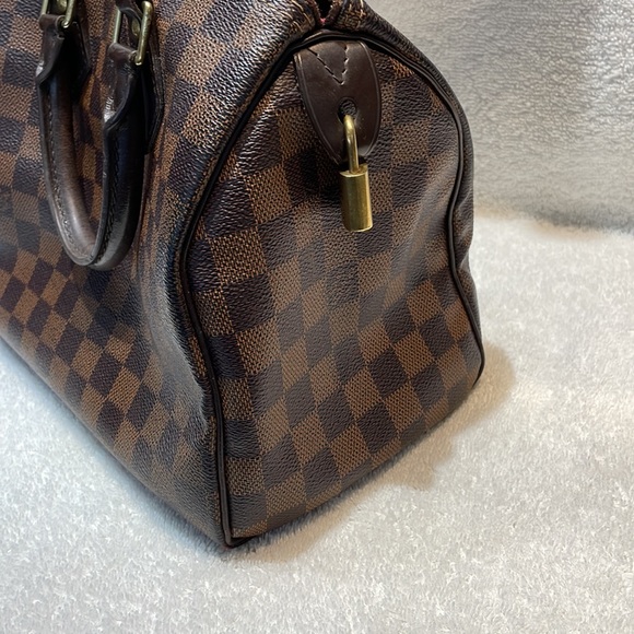 Authentic Louis Vuitton Speedy 25 Damier ebene - Picture 2 of 12